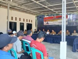 Bhabinkamtibmas Polsek Rambang Hadiri Musdesus dan Pembentukan Koperasi Merah Putih Desa Marga Mulia Tahun 2025