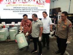 Bareskrim Polri Berhasil Bongkar Perdagangan Ilegal Sianida di Surabaya dan Pasuruan, Omzet Capai Rp 59 Miliar