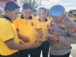 Kapolres Lhokseumawe Sidak HP Anggota, Bikin Geger!
