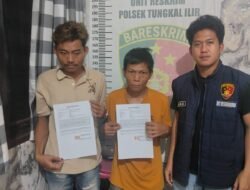 Operasi Sikat 1 Musi 2025, Sat Reskrim Polsek Tungkal Ilir Bekuk Dua Orang Terduga Premanisme
