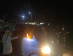 Polsek Penukal Abab Gencarkan Razia Terpadu Cegah Pekat dan 3C, 1 Motor Diamankan