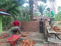 TMMD ke-124 Kodim 0103/Aceh Utara bangun bak penampungan air dan pipanisasi di Desa Pase Sentosa
