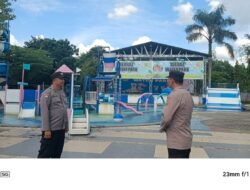 Polsek Pemulutan Laksanakan Patroli dan Monitoring di Objek Wisata Saung Desa Pulau Negara Saat Libur