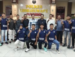 Kapolres Lhokseumawe Lepas Delapan Atlet Karate ke Kejurnas