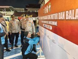 Kapolres Lhokseumawe Pimpin Deklarasi Bersama Tolak Geng Motor dan Balap Liar