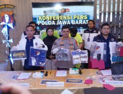 Polda Jabar Berhasil Amankan Dua Pelaku Judi Online, di Tangerang