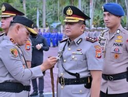 AKBP Hendrawan Agustian Nugraha Resmi Jabat Kapolres Parigi Moutong