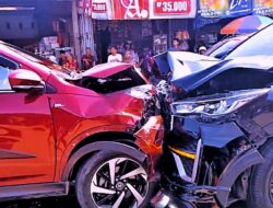 Mobil Kapolres Gowa Ditabrak dari Arah Berlawanan, Diduga Karena Pengemudi Mengantuk