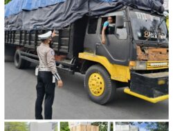 Polisi Akan Tindak Tegas Kendaraan ODOL Mulai 1 Juni 2025: Stiker Peringatan Siap Ditempel