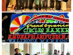 Wakil Wali Kota Makassar Hadiri Grand Opening Circles Bakery dan Abon Gulung Makassar, Dorong Pertumbuhan UMKM dan Sektor Kuliner Lokal