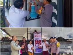 Tingkatkan Pelayanan kepada Masyarakat, Bhabinkamtibmas Polres Jembrana Gencar Sosialisasikan Layanan 110 