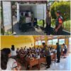 Sinergitas Bhabinkamtibmas Polres Jembrana dengan Babinsa, Monitoring Penditribusian Makanan Bergizi Gratis (MBG) di SMPN 2 Mendoyo