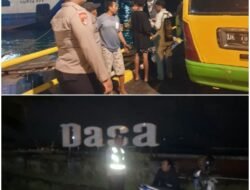 Satuan Polairud Polres Karangasem Intensifkan Blue Light Patrol, pada Jalur Tikus dan Obyek Wisata