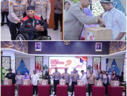 Menyambut HUT Bhayangkara ke-79 Polda Jabar Gelar Bakti Sosial, Bersama Kaum Penyandang Disabilitas 