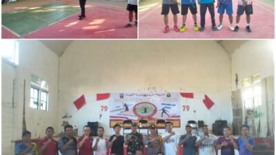 Semarakkan Hari Bhayangkara ke-79, Polres Seruyan Gelar Turnamen Badminton Bersama Masyarakat