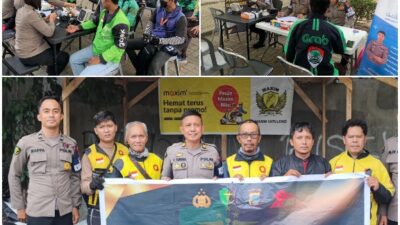 Jelang Hari Bhayangkara Ke-79 Polda Sulteng Gelar Pemeriksaan Gratis, Bagi 805 Driver Ojol di 5 Daerah 