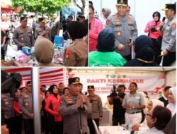Tinjau Booth Pelayanan Kesehatan Gratis, Kapolri Tegaskan Komitmen Pelayanan Maksimal