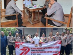 Pererat Tali Silaturahmi Polda Bali Anjangsana, Ke Kediaman Purnawirawan Polri