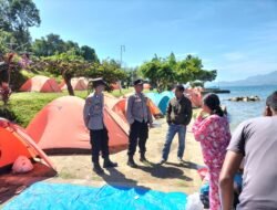 Polsek Kota Takengon Patroli ke Sejumlah Lokasi Wisata di Kecamatan Kebayakan