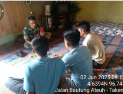Babinsa Celala Jalin Kedekatan Lewat Komsos di Desa Arul Gading