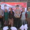 Kasat Binmas Dampingi Kapolres Karangasem dalam Program Jum’at Curhat, dengan masyarakat Desa Menanga