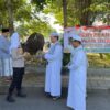 Di Momen Hari Raya Idul Adha,  Kapolres Jembrana Serahkan Bantuan Hewan Qurban 