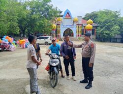 Polisi Lakukan Patroli Wisata di Waterboom Blang Mangat Ceria, Pastikan Pengunjung Aman dan Nyaman