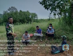 Babinsa Koramil Celala Gelar Komsos Bersama Warga Desa Blang Kekumur, Aceh Tengah