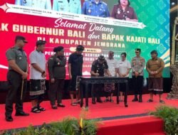Kapolres Jembrana Hadiri Peresmian Bale Kertha Adhyaksa Kejaksaan Negeri Jembrana, dengan Mengusung Tema Optimalisasi Peran Kejaksaan dalam Membangun Desa