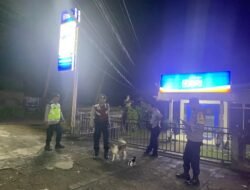 Rutinitas Polsek Bebandem Gelar Blue Light Patrol, untuk Menciptakan Situasi yang Aman dan Kondusif