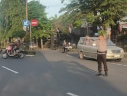 Bentuk Kepedulian Polri Terhadap Masyarakat, Personil Sat Binmas Rutin Laksanakan Strong Point Pagi 