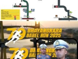 Digelarnya Even ke 2 Bhayangkara Babel Run 2025, Polda Bangka Belitung Siapkan Rekayasa Lalin