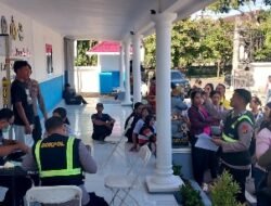 Antusias Warga Mengikuti Rikkes dan Skrining TBC Bersama Polres Jembrana, Menyambut HUT Bhayangkara ke-79