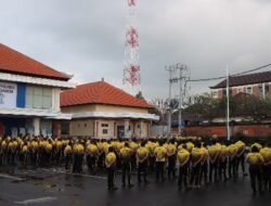 Sebelum Olahraga, Sipropam Polres Karangasem Awasi Apel Pagi Personel 