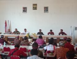 Kapolsek Bebandem Gelar Jum’at Curhat, di Banjar Dinas Abian Soan, Desa Bungaya Kangin