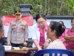 Meriahkan Hari Bhayangkara Ke-79, Polres Karangasem Gelar Bakti Kesehatan dengan Moto “Polri Untuk Masyarakat”