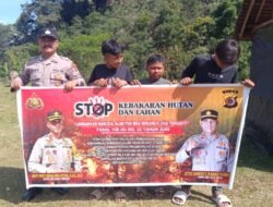 Cegah Karhutla, Polres Aceh Tengah Gencarkan Patroli dan Sosialisasi ke Masyarakat