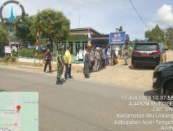 Babinsa Koramil 07 Atu Lintang Hadiri Pembukaan Lomba Gampong Tingkat Provinsi di Aceh Tengah