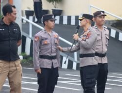 Kapolres Karangasem Berikan Voucher Belanja, Sebagai Apresiasi Personil yang Paham Tugas Pokok