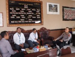 Kapolres Karangasem Terima Audensi Kepala Kantor Pegadaian, Bahas Aspek Keamanan
