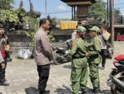 Dalam Upaya Menjaga Situasi Kamtibmas Sat Binmas Laksanakan Sambang dan Koordinasi, dengan Linmas Desa Bungaya 