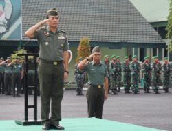 Korem 084/Bhaskara Jaya Selenggarakan Upacara Bendera 17-an