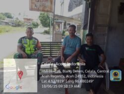 Babinsa Koramil 10/Celala Laksanakan Komsos Bersama Warga di Desa Blang Delem