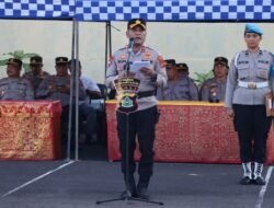 Sipropam Polres Karangasem Lakukan Pengawasan dan Pengamanan Lomba Dalmas Awal Polsek Jajaran, dalam Rangka Hari Bhayangkara ke-79