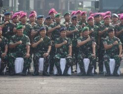 Kasdam V/Brawijaya Hadiri Pelaksanaan Apel Gabungan TNI-Polri di Kesatrian Marinir Karang Pilang