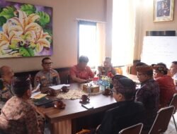Wakapolres Karangasem, Terima Audensi Panitia Karangasem Festival 2025.