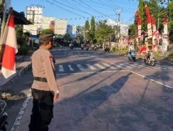 Bentuk Berikan Layanan Prima Polri kepada Masyarakat, Personil Sat Binmas Rutin Laksanakan Strong Point Pagi