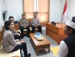 Kasat Binmas Dampingi Tim Penilai Ditbinmas Polda Bali, dalam Penilaian Lomba 3 Pilar Hari Bhayangkara ke-79