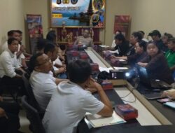 Wujudkan Pariwisata Bali yang Berkualitas Dirpamovit Gelar Jum’at curhat, di Ruang Rapat Bidkum Polda Bali Bali 