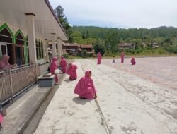 Sambut Hari Bhayangkara ke-79, Polsek Linge Gelar Bakti Sosial Religi di Masjid Malik Ishak